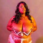 Britain’s Busty Cookie at a porn audition with a big cock