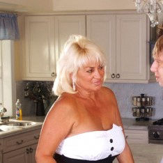 Dana Hayes gets fucked by a BBC in front of step son