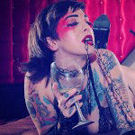 Behind the scenes fun with tattooed chick Sully Savage